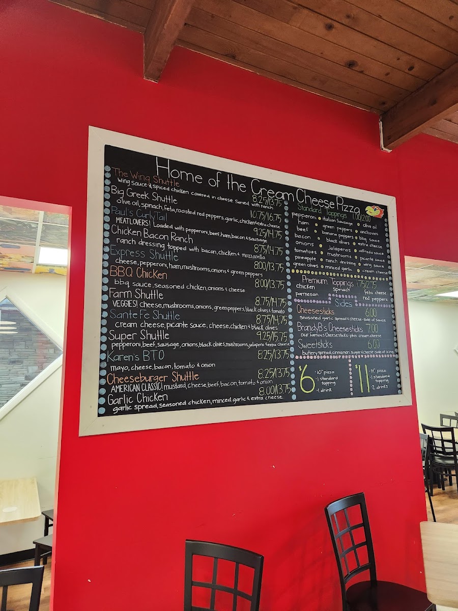 Pizza Shuttle Menu - Image 3