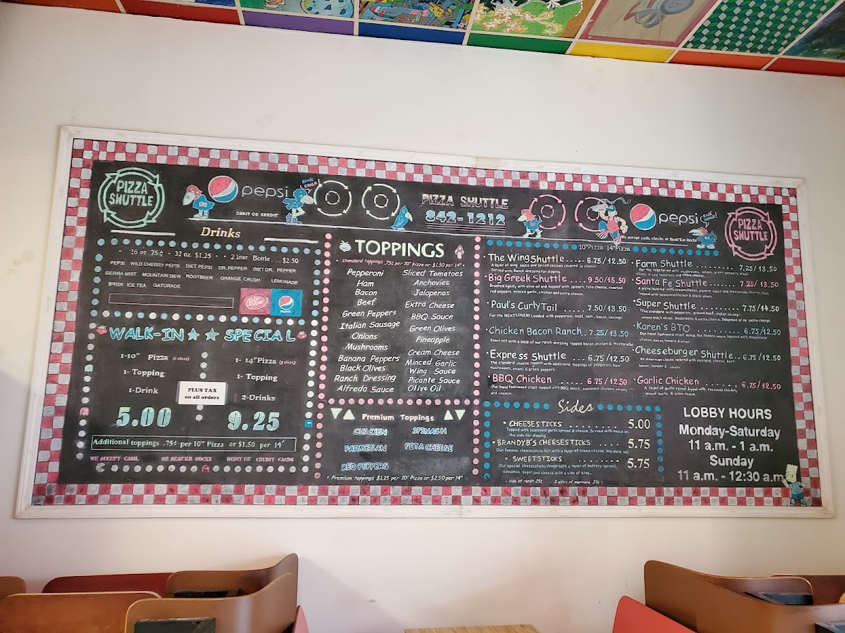 Pizza Shuttle Menu - Image 6